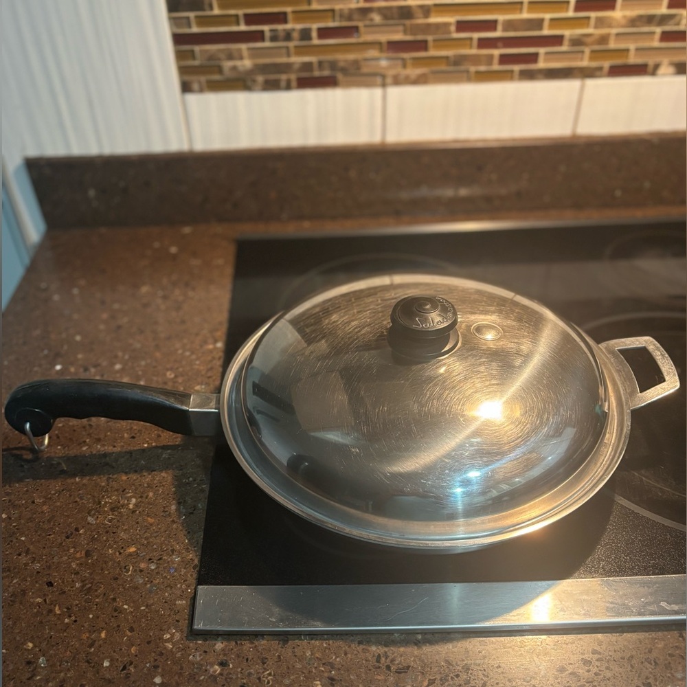 Authentic 12 in Saladmaster Skillet Pan with Lid